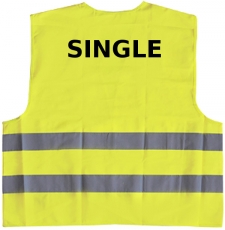 Single Warnweste