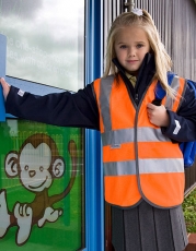 Junior Safety Hi-Viz Vest mit Wunschdruck