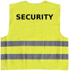 Security warning vest