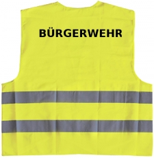 Brgerwehr Warnweste